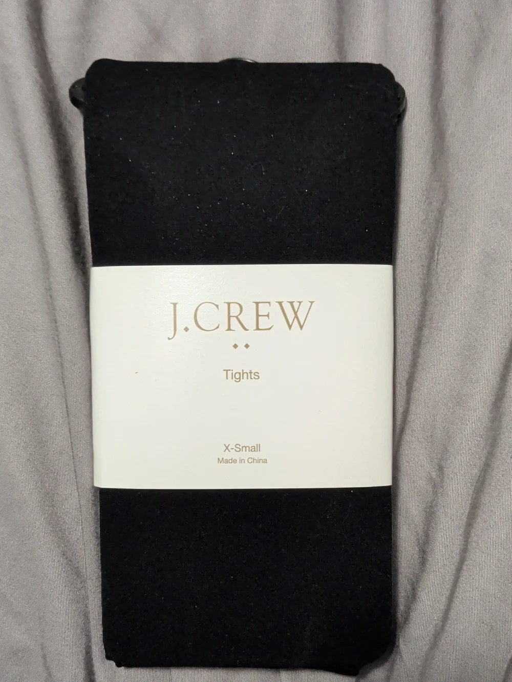 J. Crew Black Tights - new